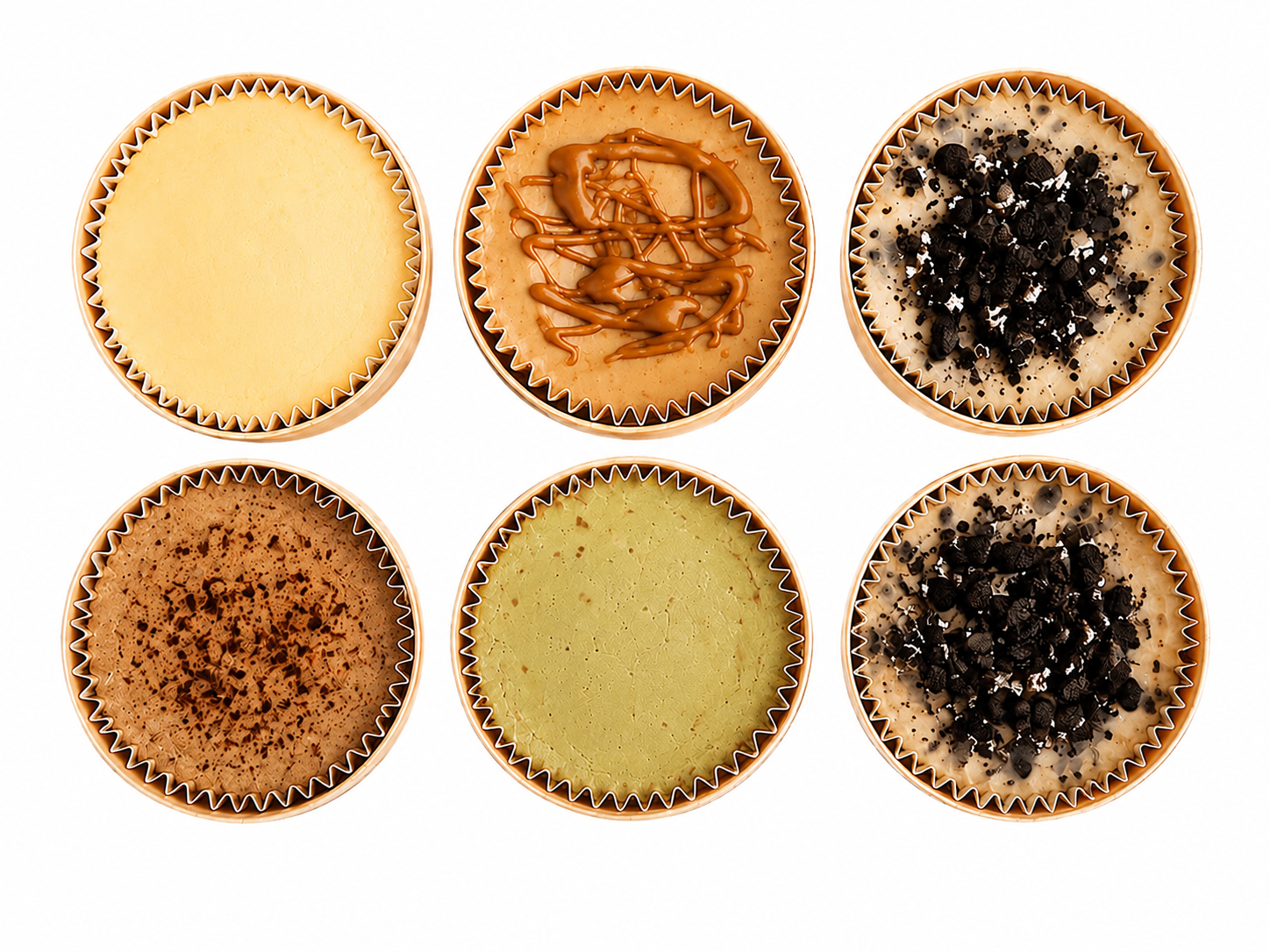 Pack de mini cheesecakes