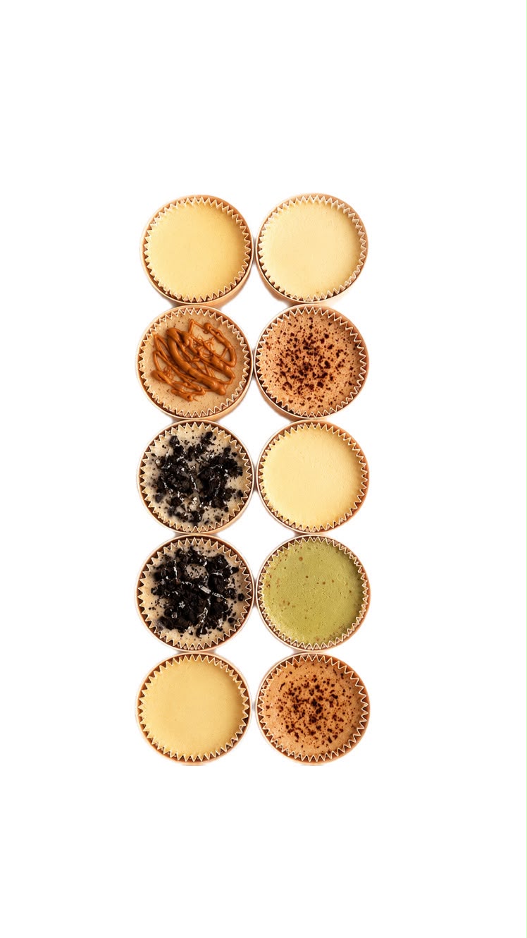 Pack de mini cheesecakes